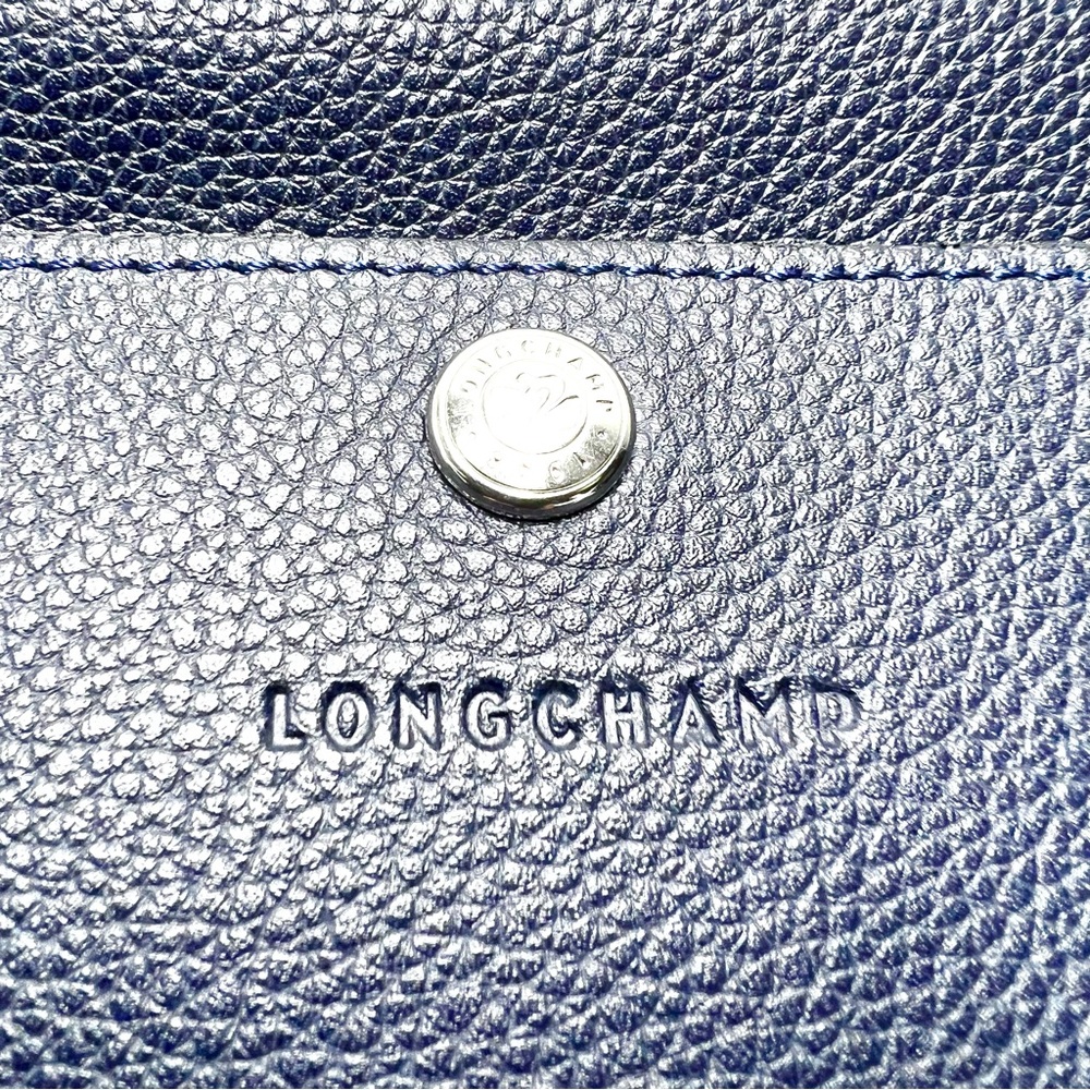 NEW Le Foulonne Leather Camera Crossbody Bag by LongChamp - Picture 3 of 15
